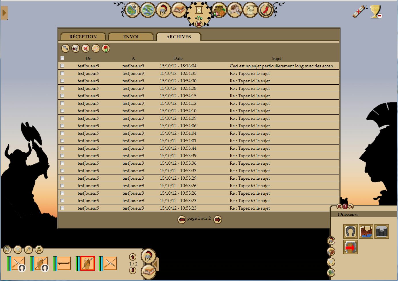 New interface! (20/10/2012)